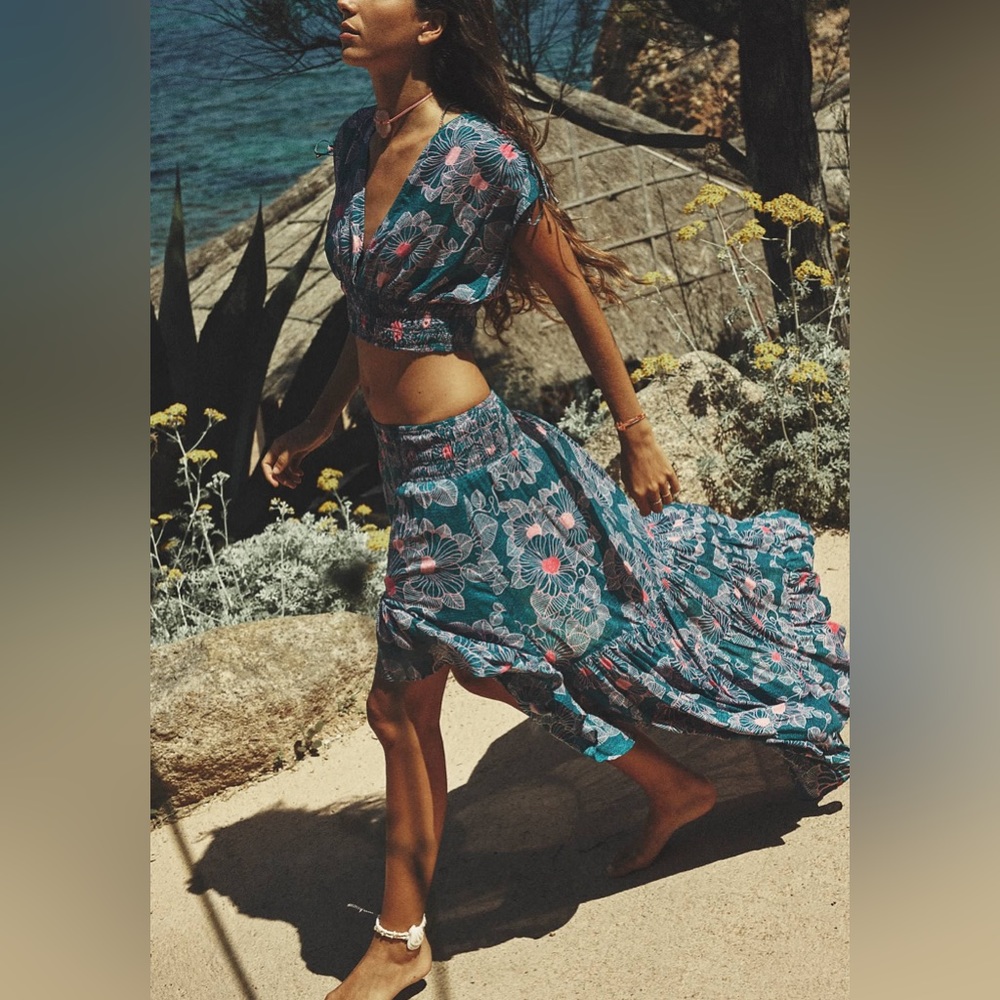 Nwot Free People Morning Sun Set